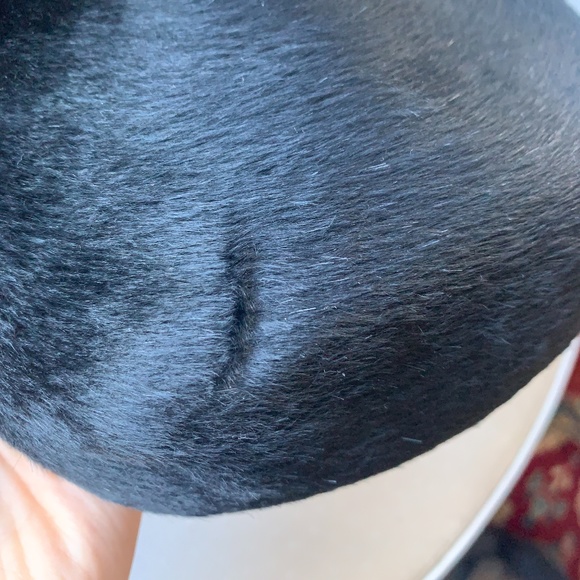 Christian Dior (1960s) Marc Bohan Fur Pillbox? Hat - Picture 6 of 12